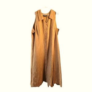 Lane Bryant linen maxi dress 28